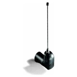 Antenna Accordata 433 MHz con Stelo in Acciaio Inox e Staffa